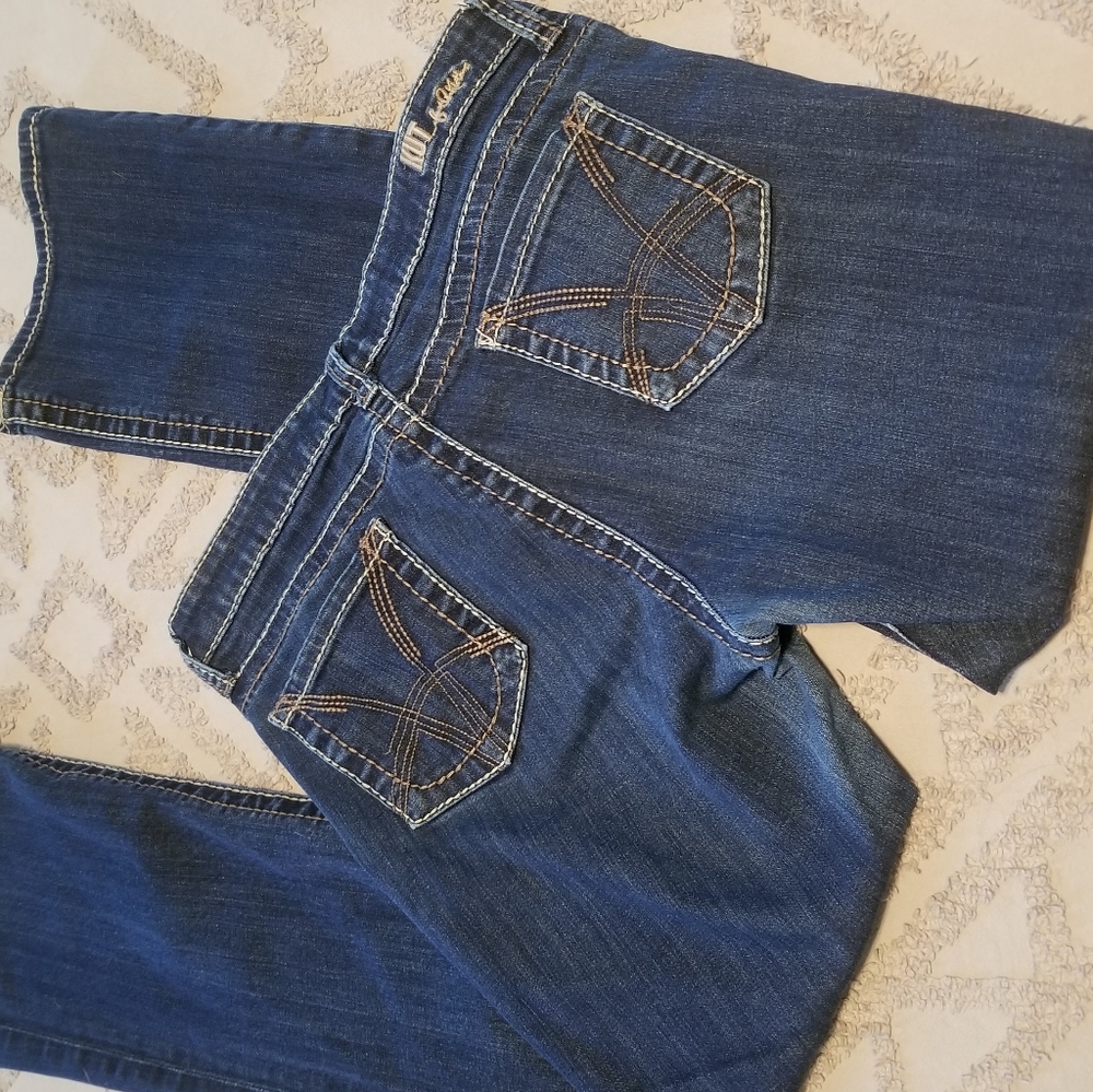 Kut Dark Wash Boot Cut Jeans